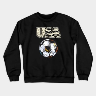 Usa Soccer Retro Crewneck Sweatshirt